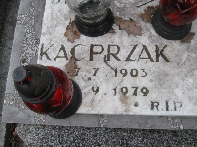 Franciszek Kacprzak 1925 Katowice - Grobonet - Wyszukiwarka osób pochowanych