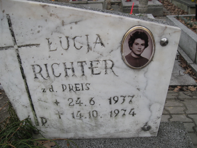 Łucja Richter 1937 Katowice - Grobonet - Wyszukiwarka osób pochowanych
