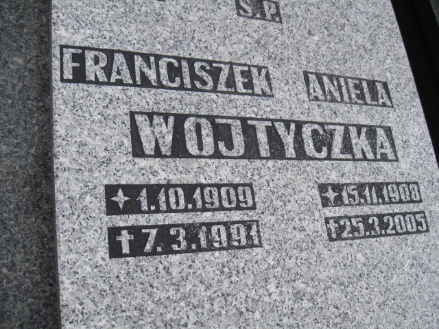 Hanna Wojtyczka 1968 Katowice - Grobonet - Wyszukiwarka osób pochowanych