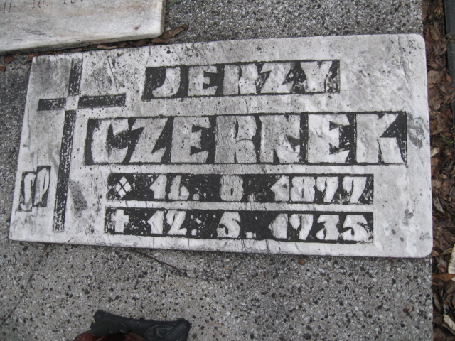 Jerzy Czernek 1899 Katowice - Grobonet - Wyszukiwarka osób pochowanych