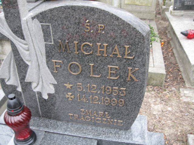Michał Folek 1953 Katowice - Grobonet - Wyszukiwarka osób pochowanych