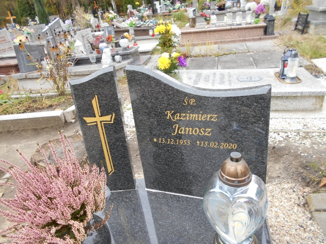 Kazimierz Janosz 1953 Katowice - Grobonet - Wyszukiwarka osób pochowanych