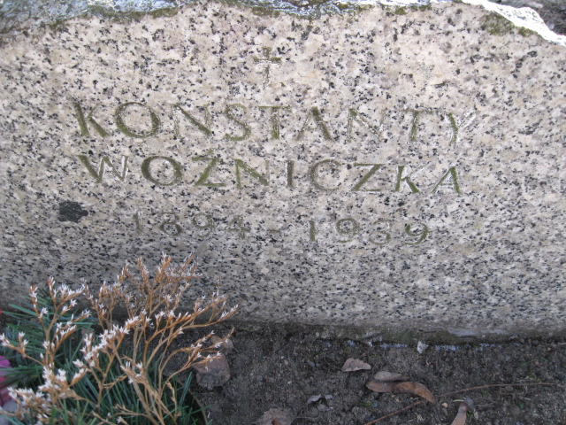 Konstanty Woźniczka 1894 Katowice - Grobonet - Wyszukiwarka osób pochowanych