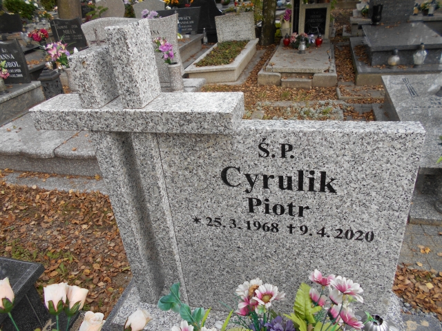 Piotr Cyrulik 1968 Katowice - Grobonet - Wyszukiwarka osób pochowanych