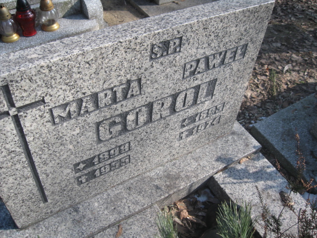 Marta Gorol 1899 Katowice - Grobonet - Wyszukiwarka osób pochowanych