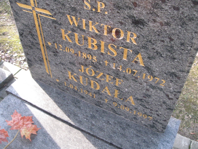 Józef Kudała 1941 Katowice - Grobonet - Wyszukiwarka osób pochowanych