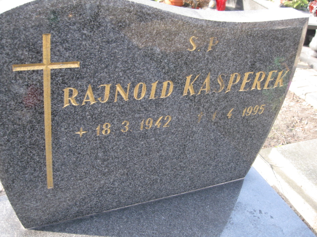 Rajnold Kasperek 1942 Katowice - Grobonet - Wyszukiwarka osób pochowanych