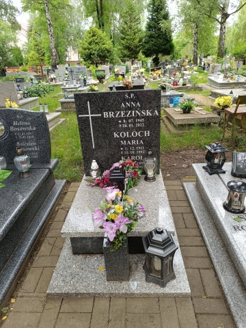 Grób Anna Brzezińska
