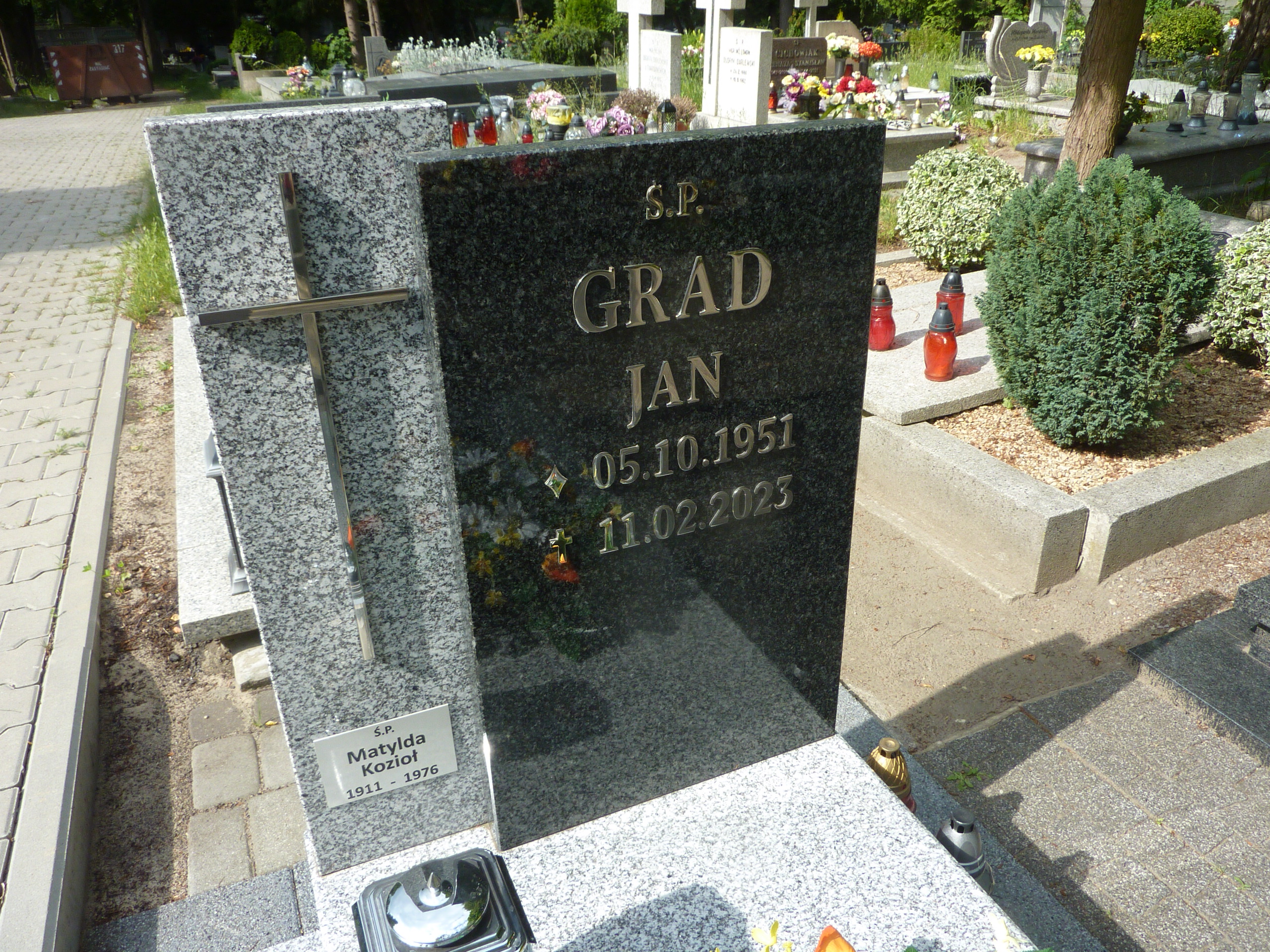 Jan Grad 1951 Katowice - Grobonet - Wyszukiwarka osób pochowanych