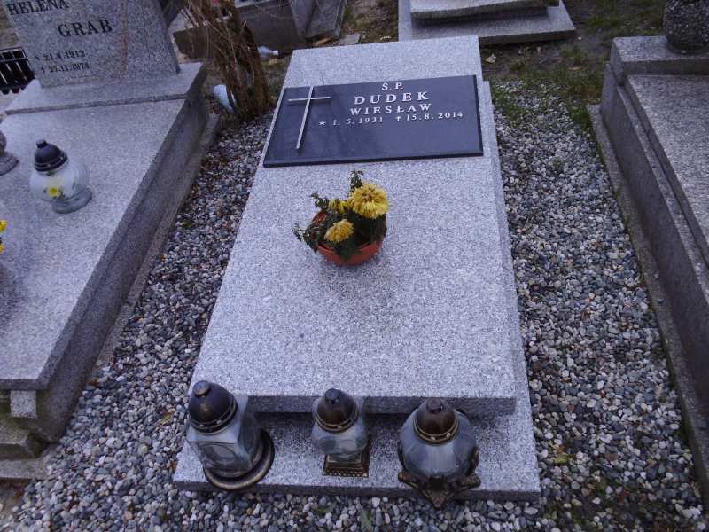 Grób Wiesław Dudek