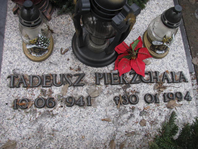 Tadeusz Pierzchała 1941 Katowice - Grobonet - Wyszukiwarka osób pochowanych