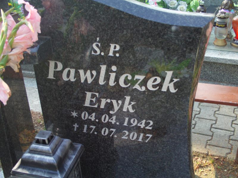 Eryk Ernest Pawliczek 1942 Katowice - Grobonet - Wyszukiwarka osób pochowanych