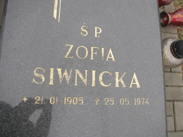 Wacław Siwnicki 1940 Katowice - Grobonet - Wyszukiwarka osób pochowanych