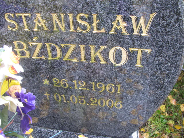 Stanisław Bździkot 1961 Katowice - Grobonet - Wyszukiwarka osób pochowanych