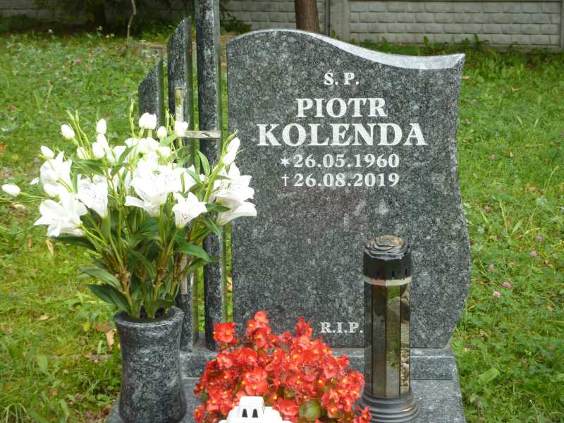 Piotr Kolenda 1960 Katowice - Grobonet - Wyszukiwarka osób pochowanych