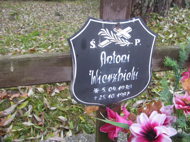 Antoni Wierzbicki 1938 Katowice - Grobonet - Wyszukiwarka osób pochowanych
