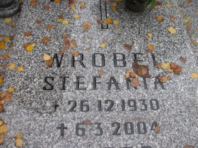Stefania Wróbel 1930 Katowice - Grobonet - Wyszukiwarka osób pochowanych
