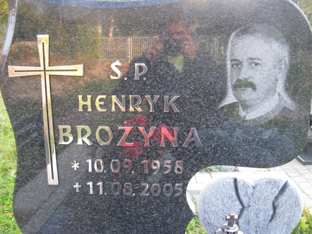 Henryk Mikołaj Brożyna 1958 Katowice - Grobonet - Wyszukiwarka osób pochowanych