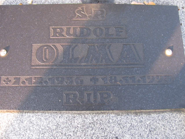 Rudolf Olma 1936 Katowice - Grobonet - Wyszukiwarka osób pochowanych