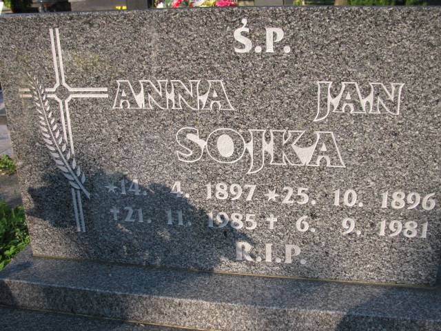 Anna Sojka 1897 Katowice - Grobonet - Wyszukiwarka osób pochowanych