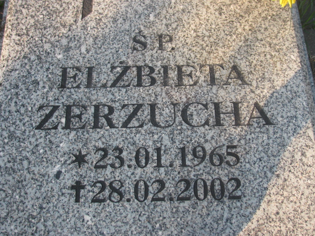 Elżbieta Zerzucha 1965 Katowice - Grobonet - Wyszukiwarka osób pochowanych