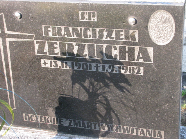 Franciszek Zerzucha 1901 Katowice - Grobonet - Wyszukiwarka osób pochowanych