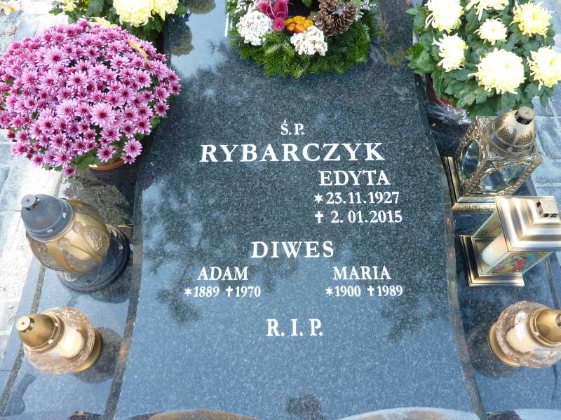 Hubert Rybarczyk  1928 Katowice - Grobonet - Wyszukiwarka osób pochowanych