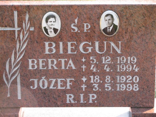 Berta Biegun 1919 Katowice - Grobonet - Wyszukiwarka osób pochowanych