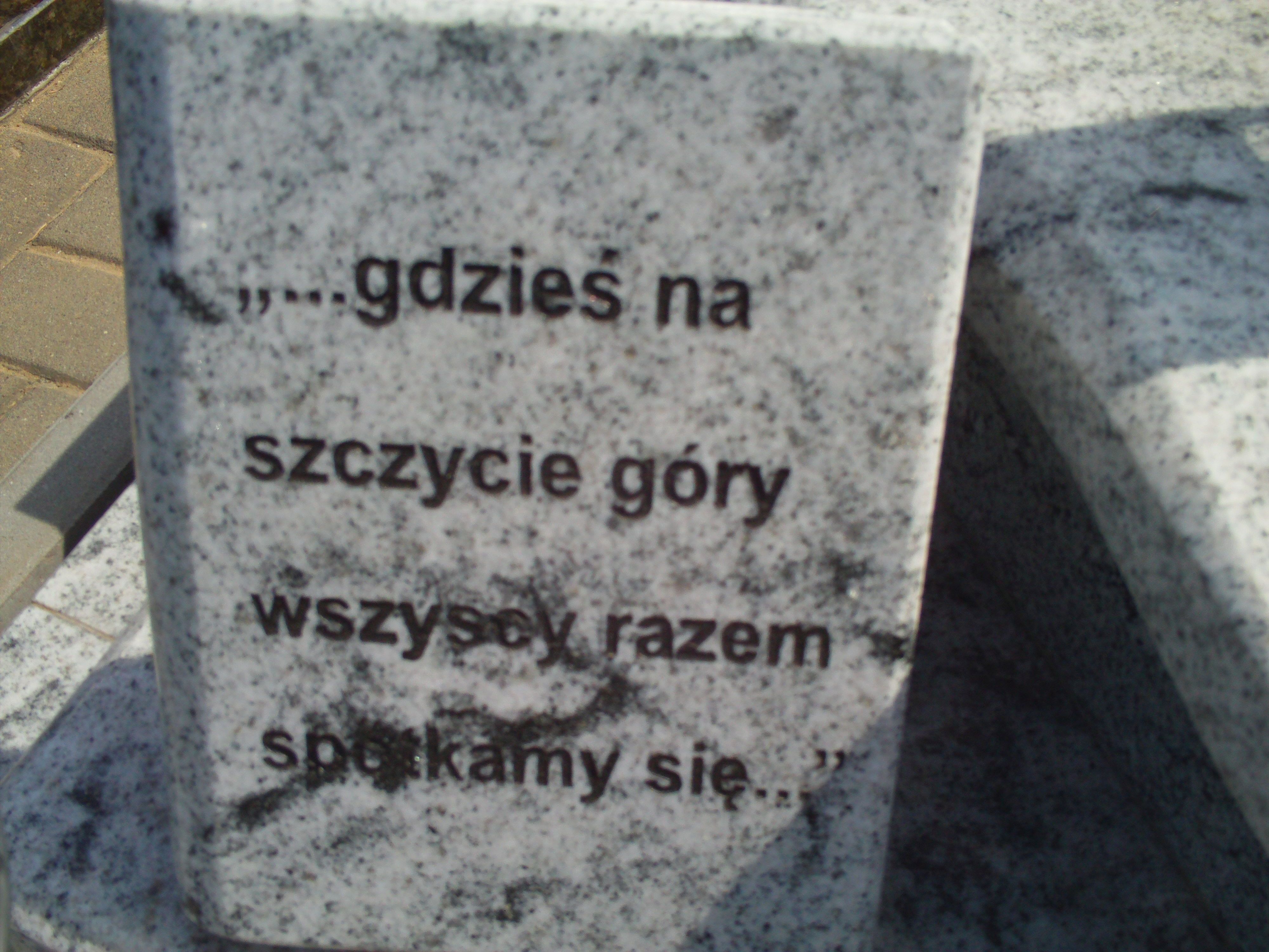 Zdjęcie grobu