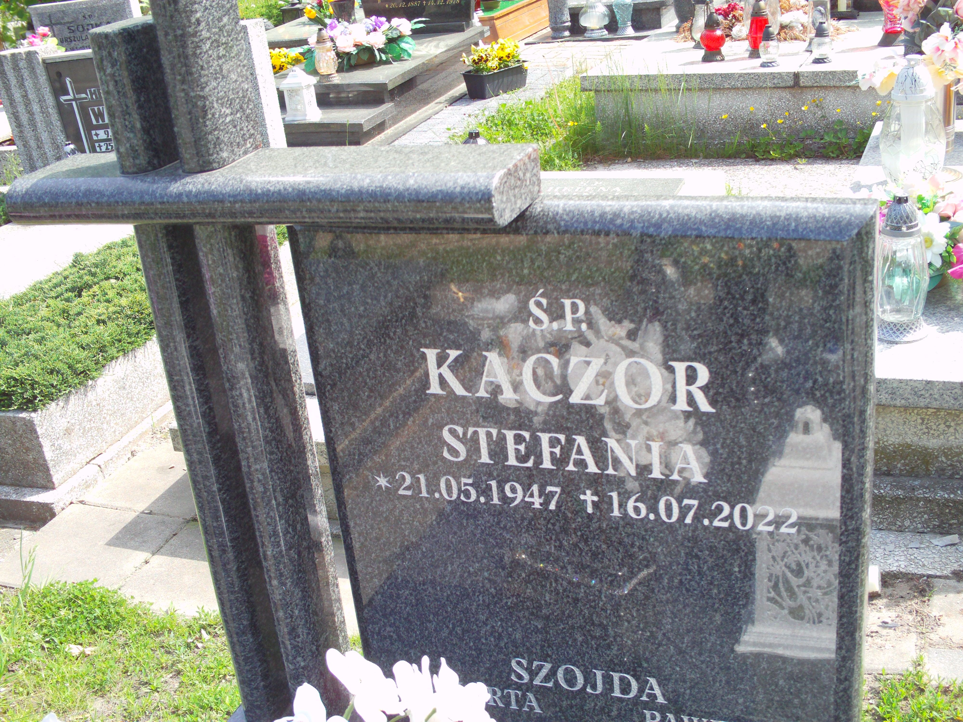 Stefania Kaczor 1947 Katowice - Grobonet - Wyszukiwarka osób pochowanych