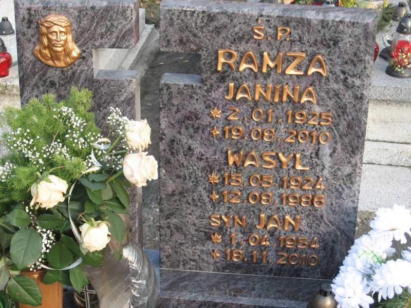 Jan Ramza 1954 Katowice - Grobonet - Wyszukiwarka osób pochowanych