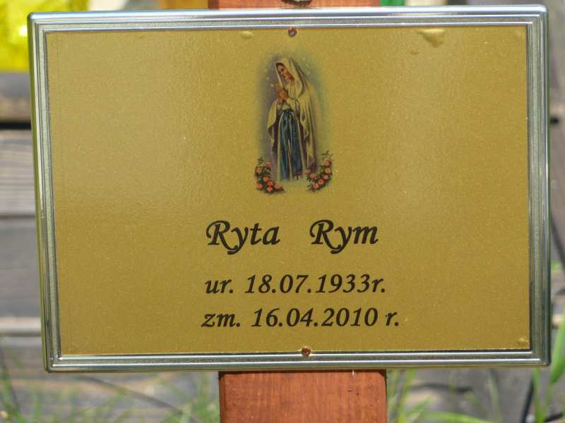 Ryta Rym 1933 Katowice - Grobonet - Wyszukiwarka osób pochowanych