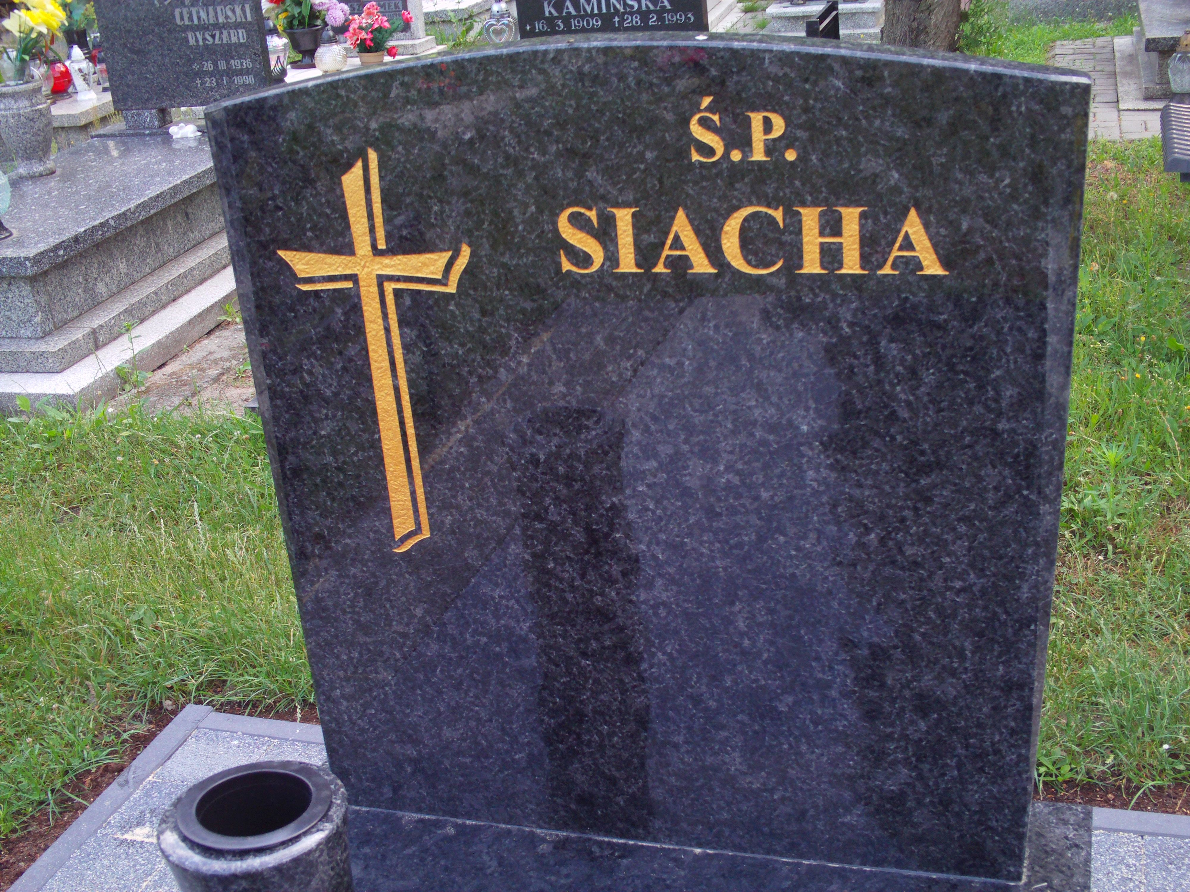 Marian Siacha  1933 Katowice - Grobonet - Wyszukiwarka osób pochowanych
