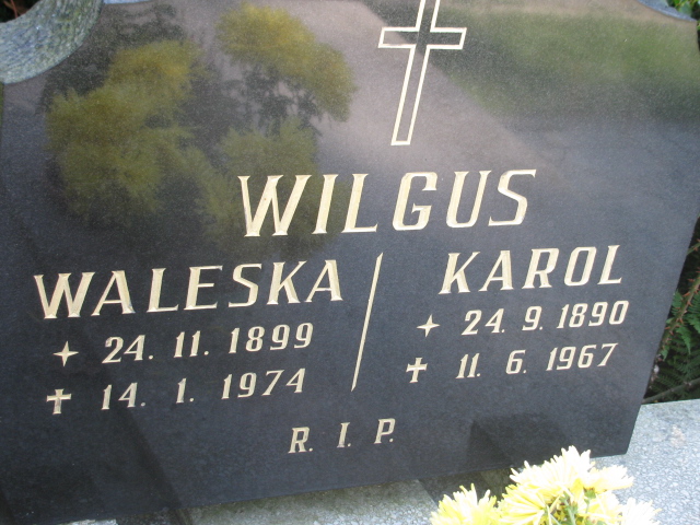 Waleska Wilgus 1899 Katowice - Grobonet - Wyszukiwarka osób pochowanych