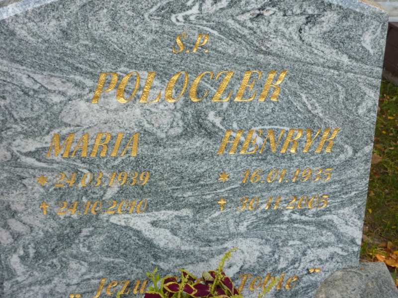 Henryk Poloczek 1935 Katowice - Grobonet - Wyszukiwarka osób pochowanych