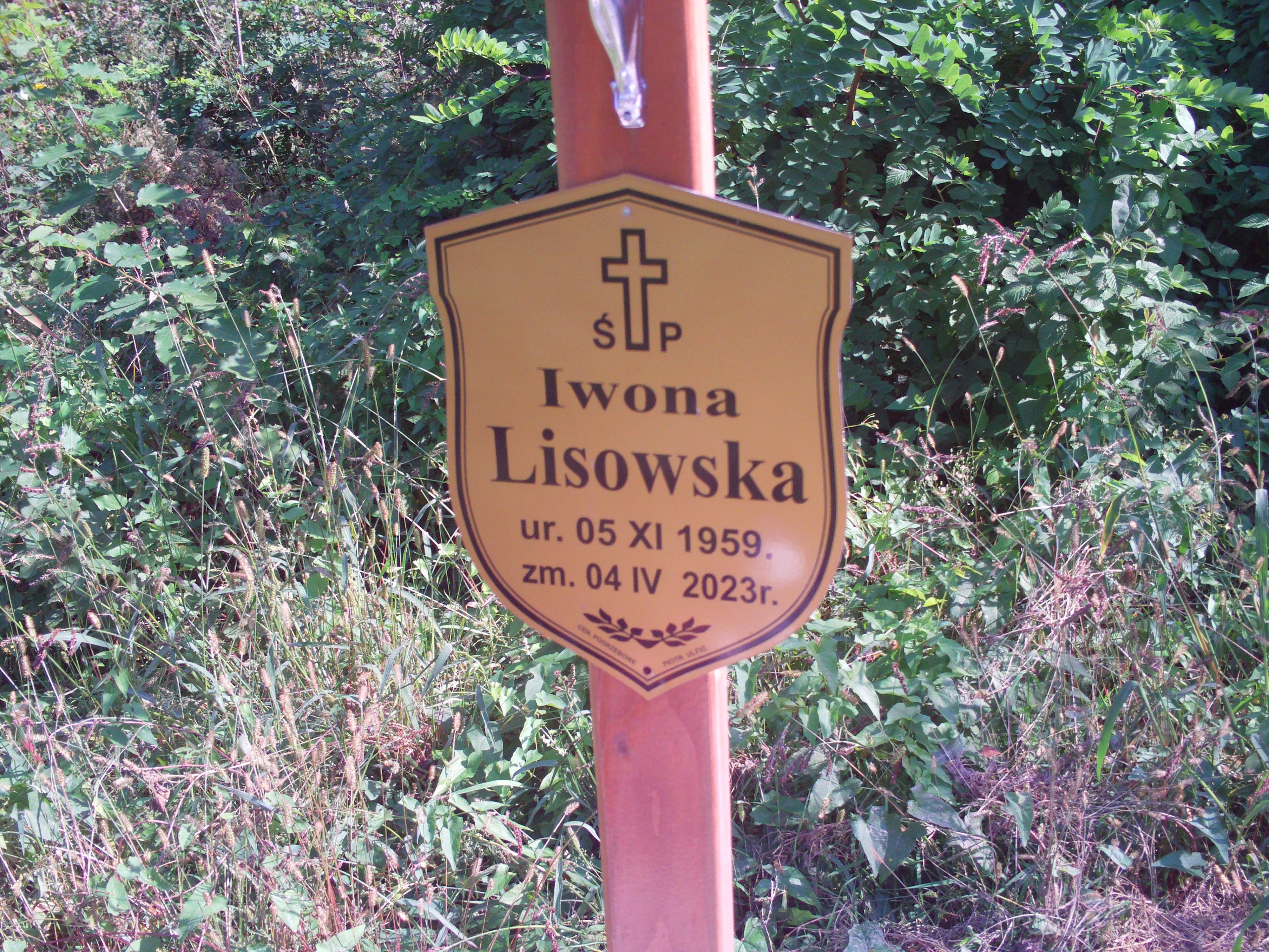 Iwona Lisowska 1959 Katowice - Grobonet - Wyszukiwarka osób pochowanych