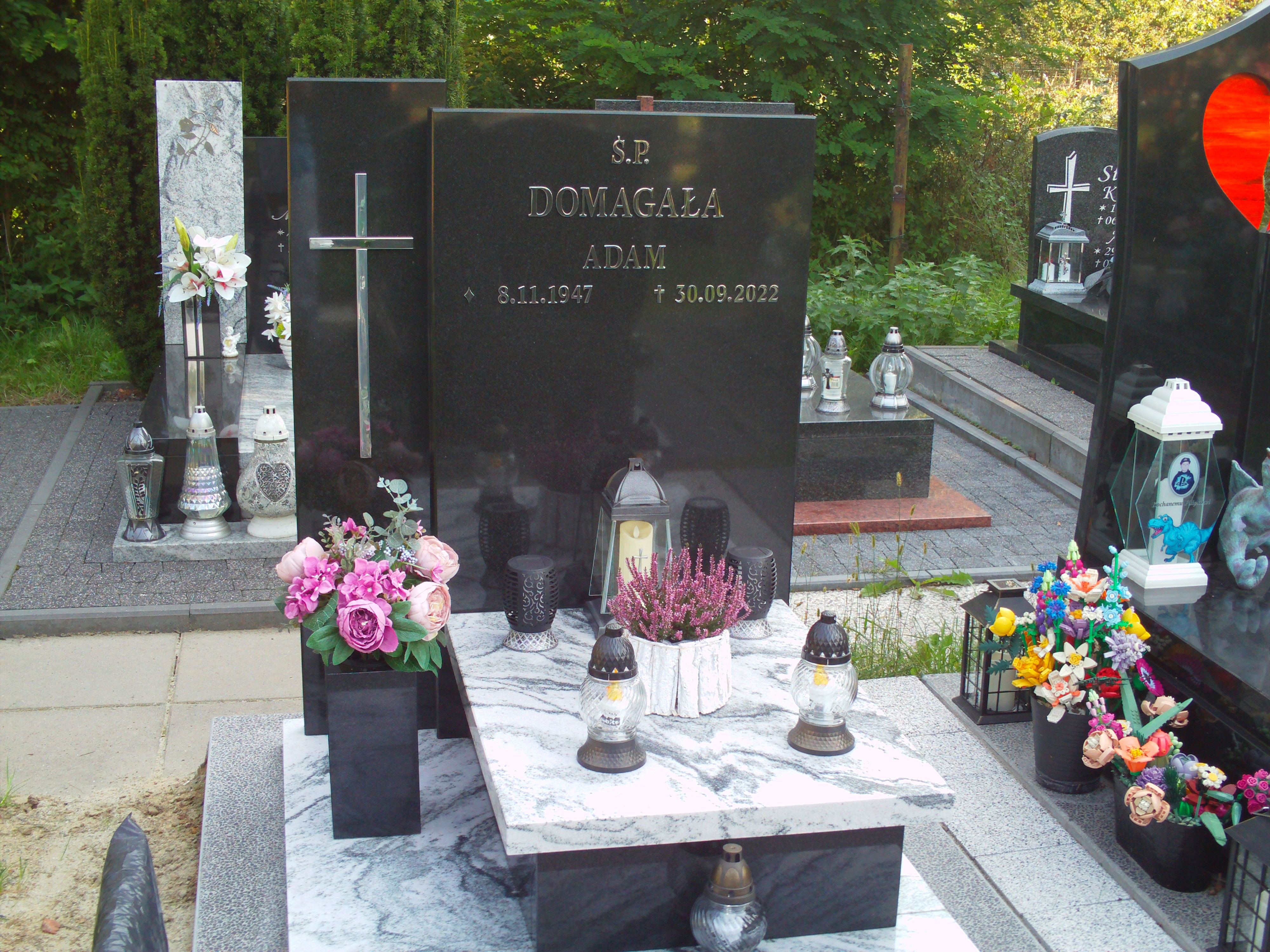 Adam Domagała  1947 Katowice - Grobonet - Wyszukiwarka osób pochowanych