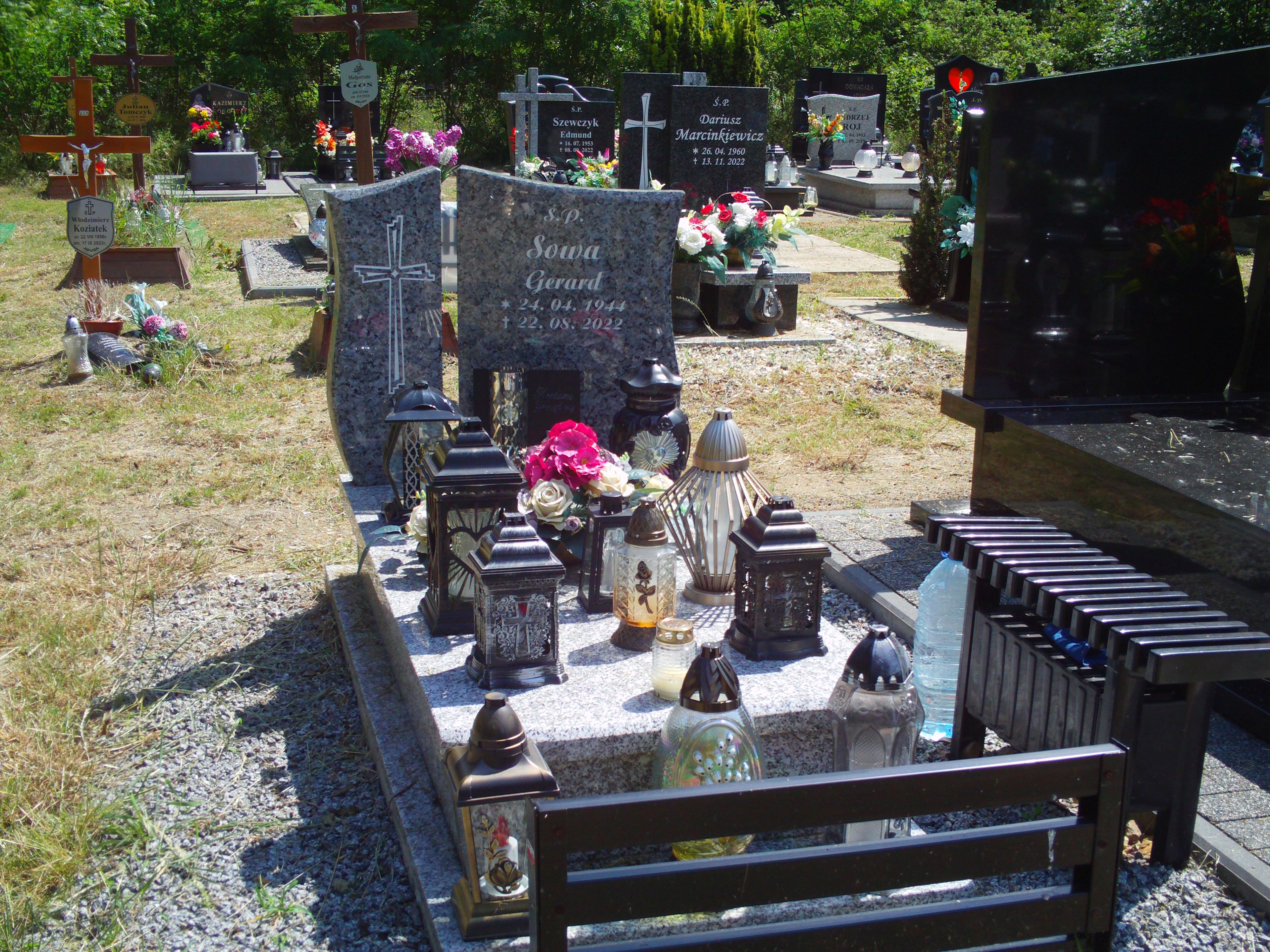 Gerard Sowa 1944 Katowice - Grobonet - Wyszukiwarka osób pochowanych