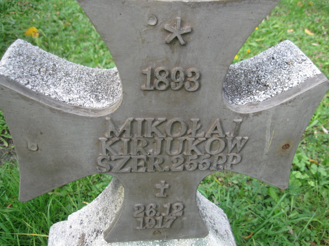 Mikołaj Kirjukow 1893 Katowice - Grobonet - Wyszukiwarka osób pochowanych