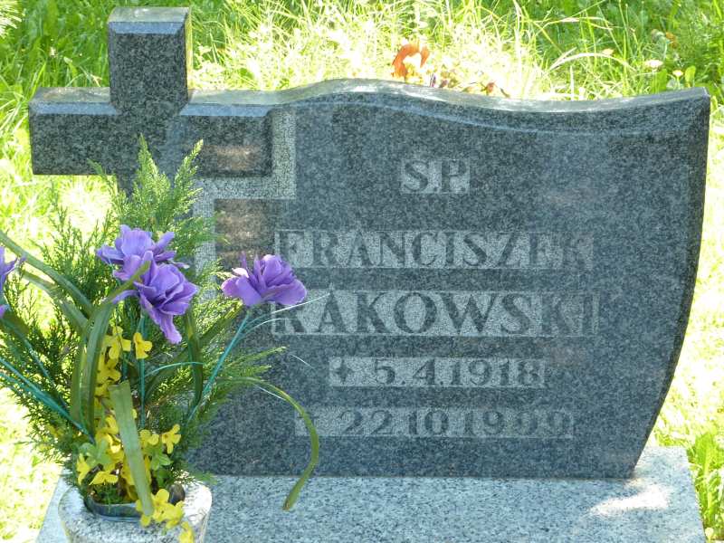 Franciszek Rakowski 1918 Katowice - Grobonet - Wyszukiwarka osób pochowanych