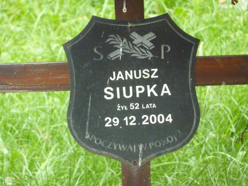 Janusz Siupka 1952 Katowice - Grobonet - Wyszukiwarka osób pochowanych