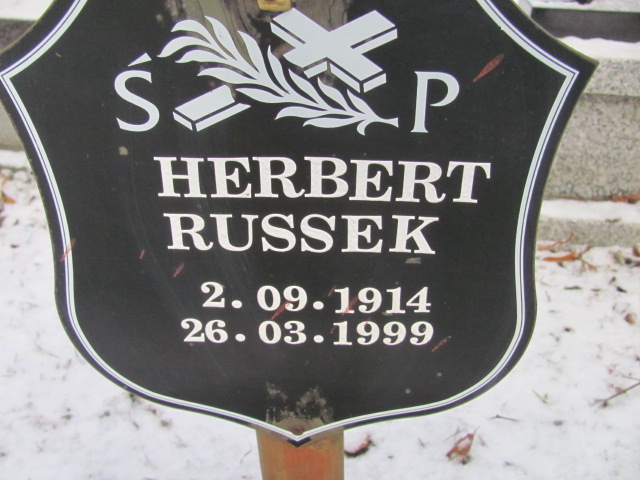Herbert Russek 1914 Katowice - Grobonet - Wyszukiwarka osób pochowanych