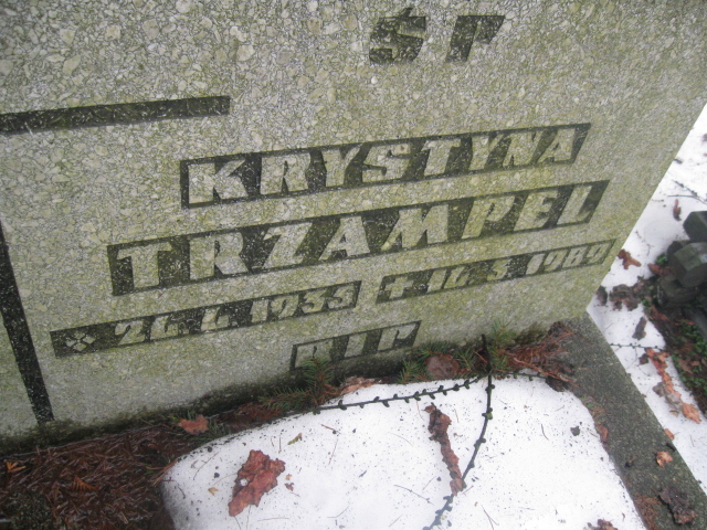 Krystyna Trzampel 1935 Katowice - Grobonet - Wyszukiwarka osób pochowanych
