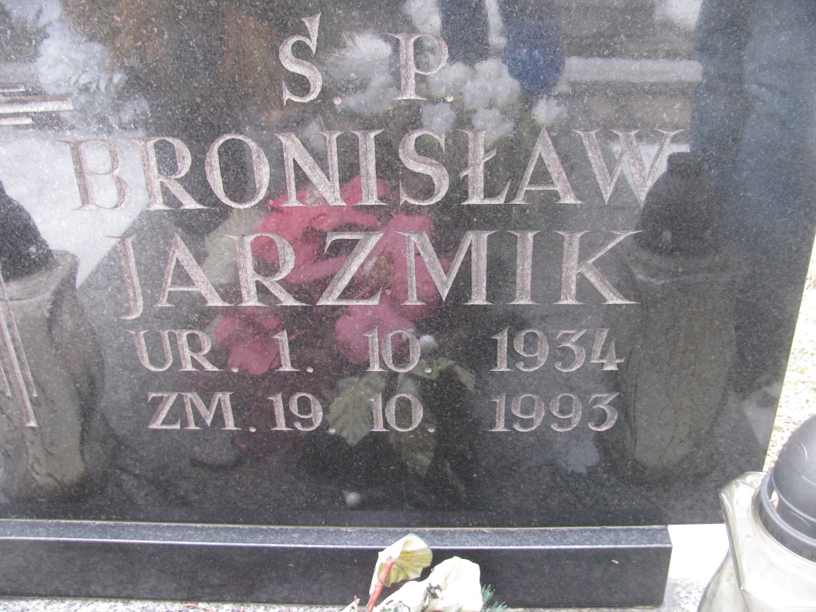 Bronisław Jarzmik 1934 Katowice - Grobonet - Wyszukiwarka osób pochowanych