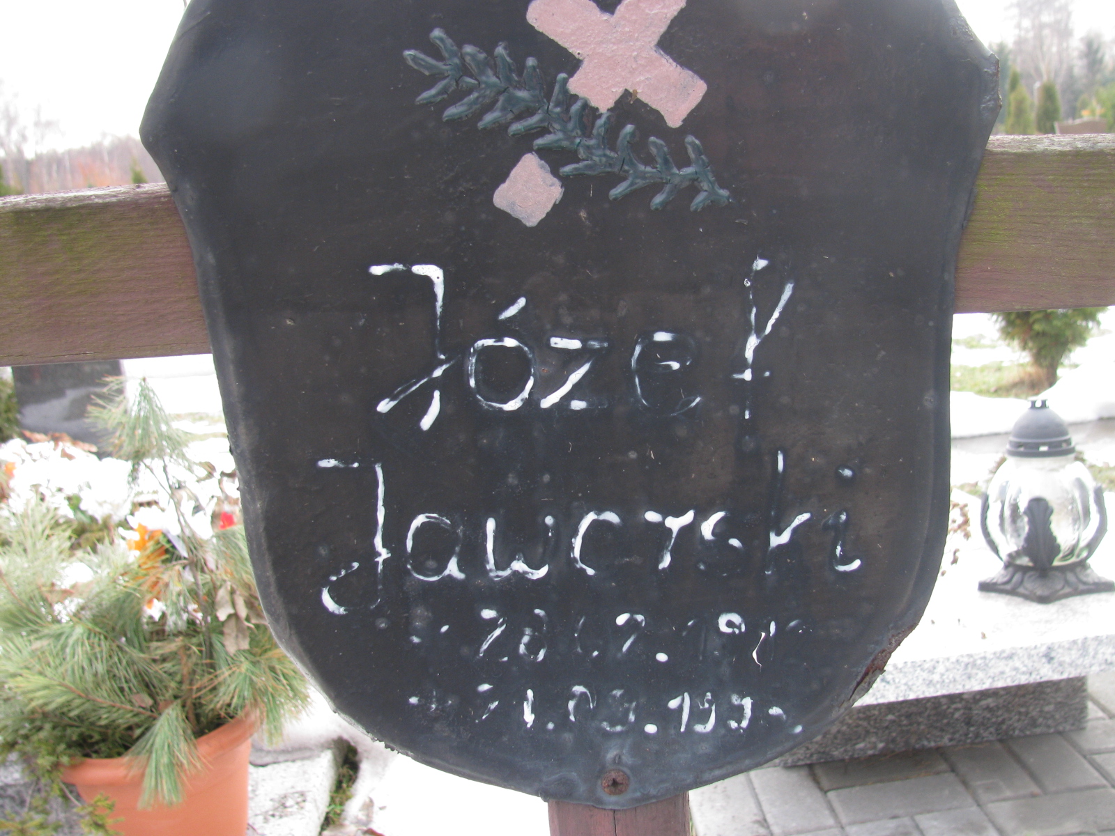 Józef Jaworski 1912 Katowice - Grobonet - Wyszukiwarka osób pochowanych