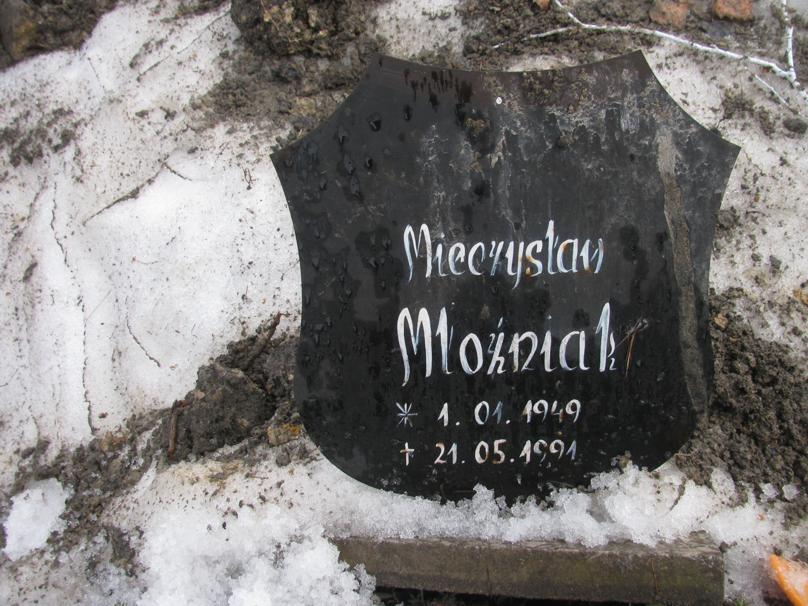 Mieczysław Młożniak 1949 Katowice - Grobonet - Wyszukiwarka osób pochowanych
