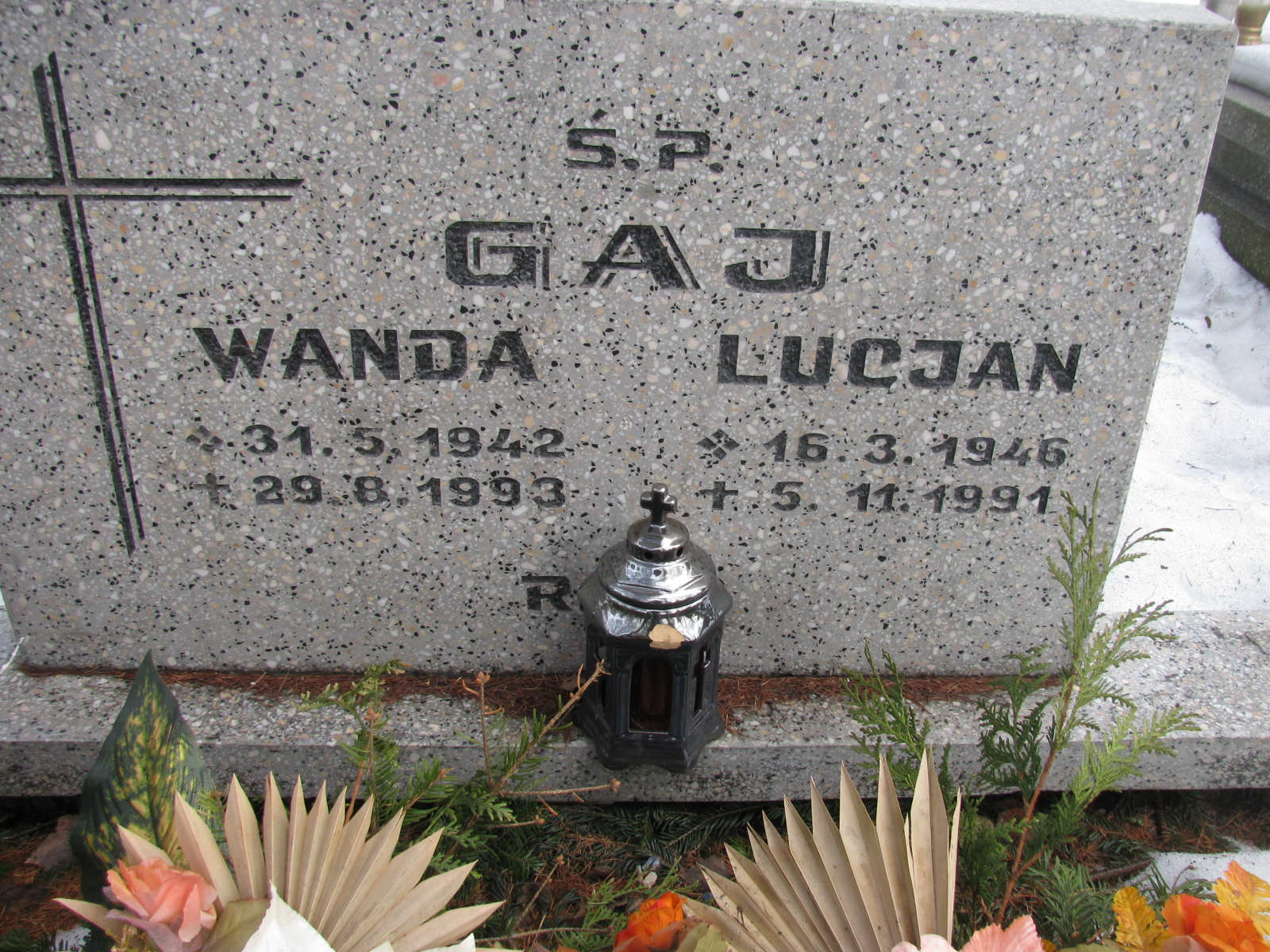 Lucjan Gaj 1946 Katowice - Grobonet - Wyszukiwarka osób pochowanych