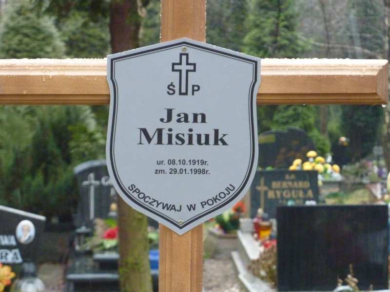 Jan Misiuk 1919 Katowice - Grobonet - Wyszukiwarka osób pochowanych