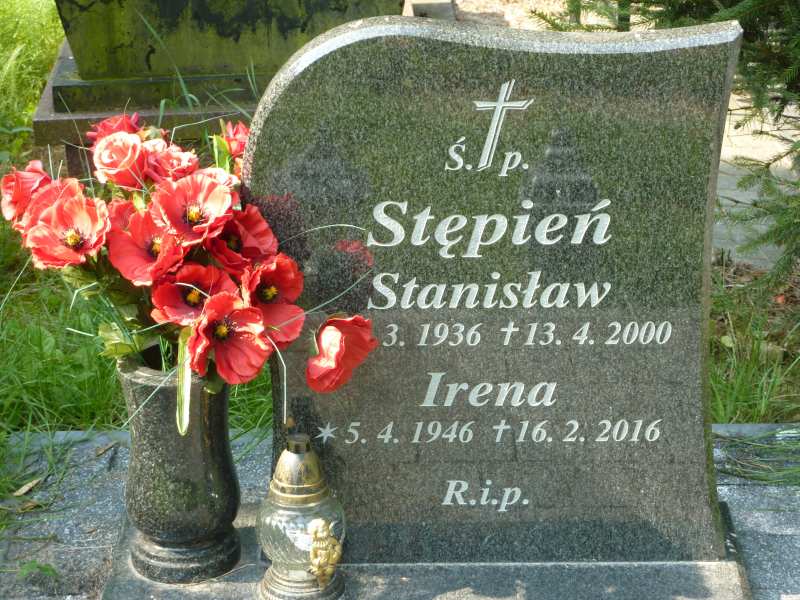 Irena Stępień 1946 Katowice - Grobonet - Wyszukiwarka osób pochowanych