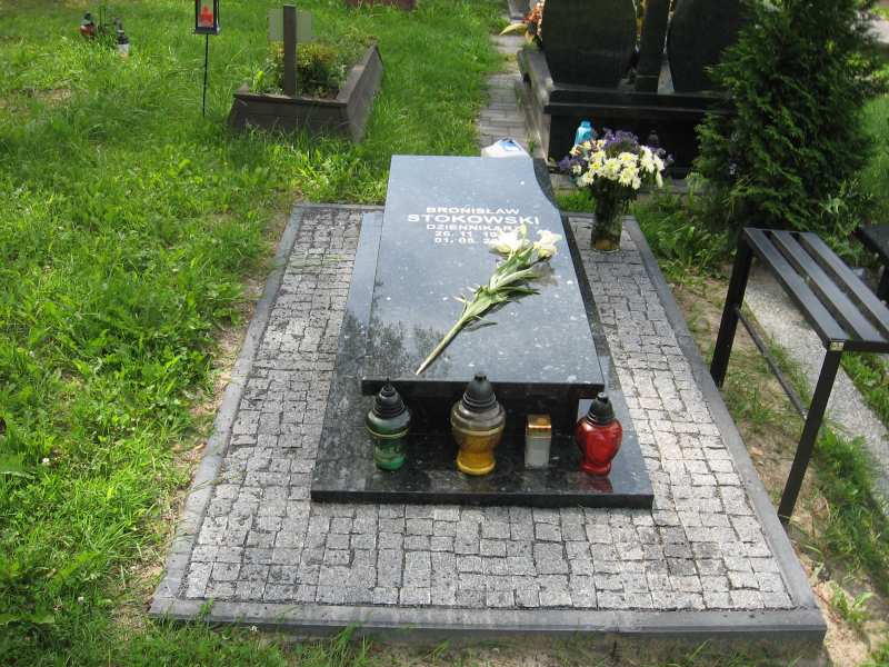 Grób Bronisław Stokowski